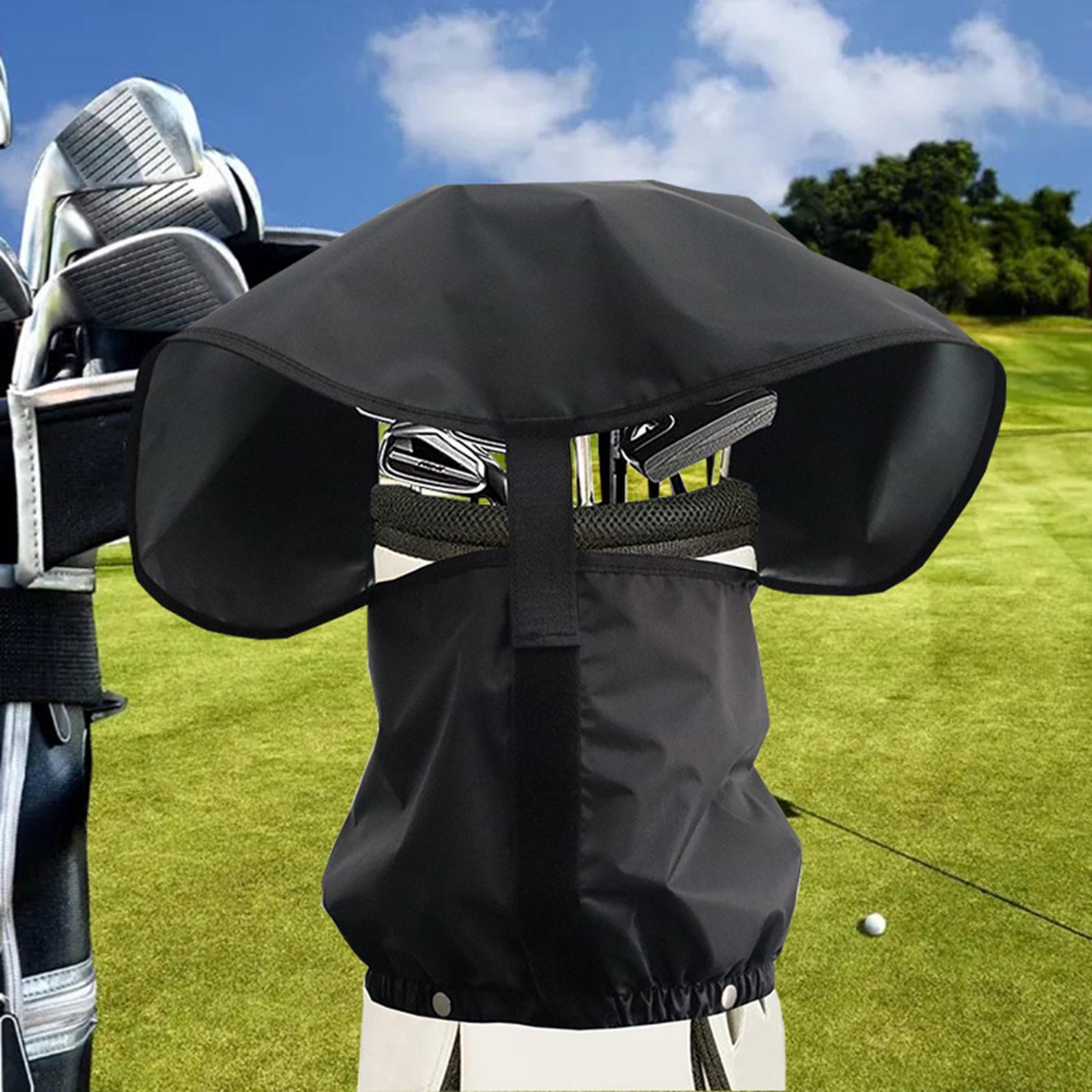 Golf Bag Cover Golf Bag Rain Protection Cover, Waterproof Men Women Sun Protection Golf Bag Rain Cover for Club Bags Raincoat