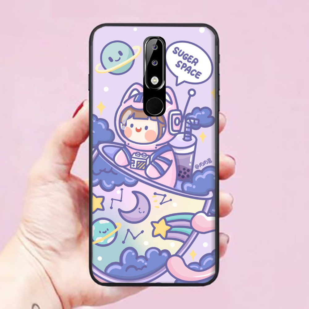 Ốp lưng dành cho điện thoại Nokia 5.1 Plus / X5 Hình Baby Happy