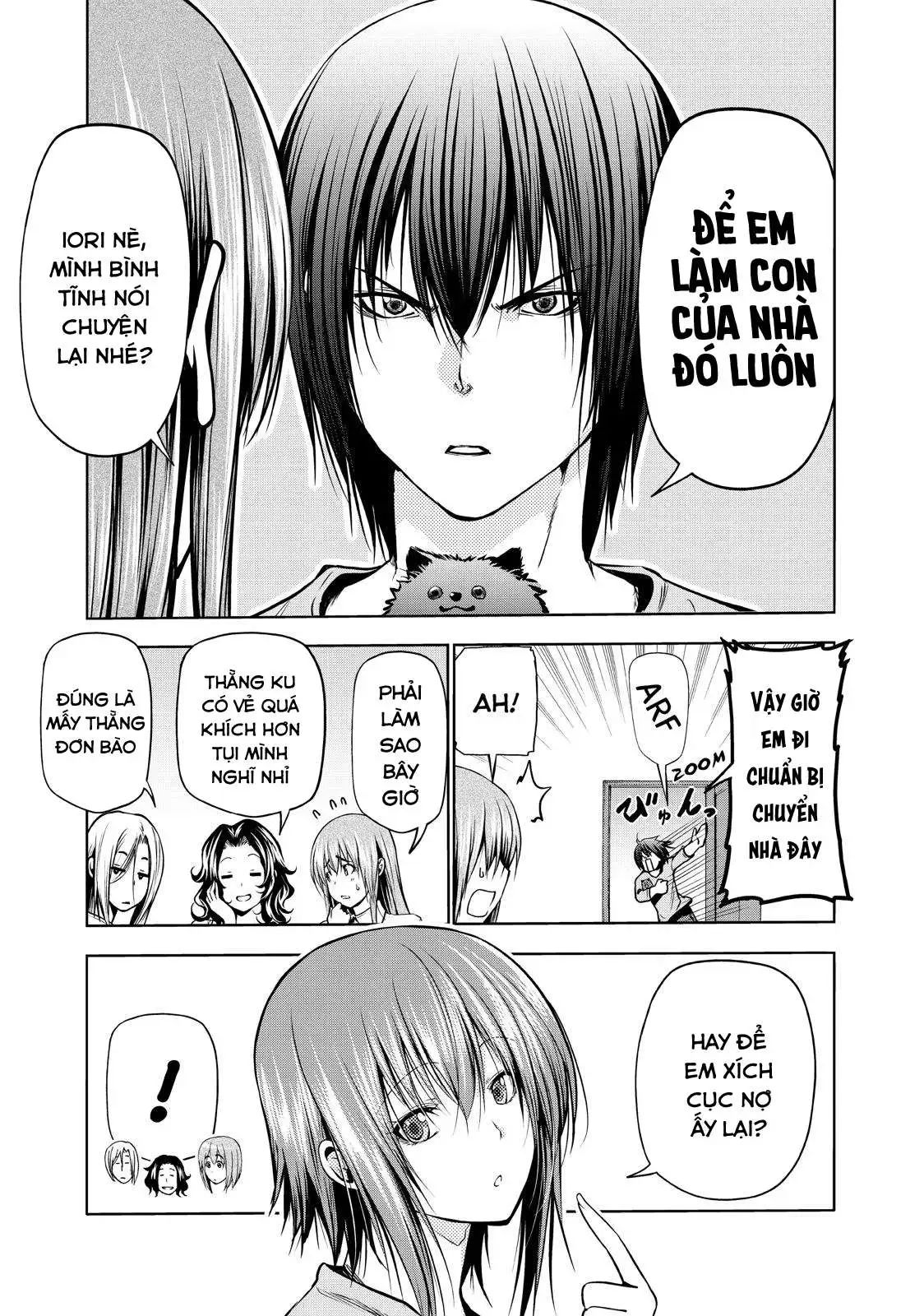 cô gái thích lặn - grand blue chapter 64.5 21