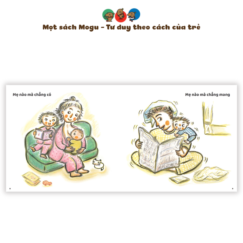 Sách cho bé từ 3 tuổi - Phát triển tư duy Tranh thơ Thiên Đường (Truyện tranh Ehon Nhật Bản)