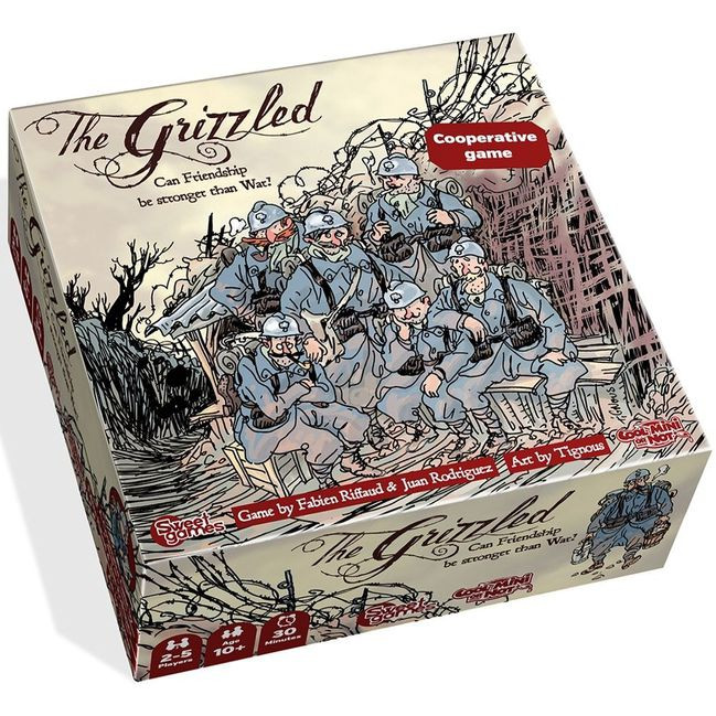 Đồ Chơi Board Game Grizzled Phối Hợp Chiến Thuật Tiếng Anh