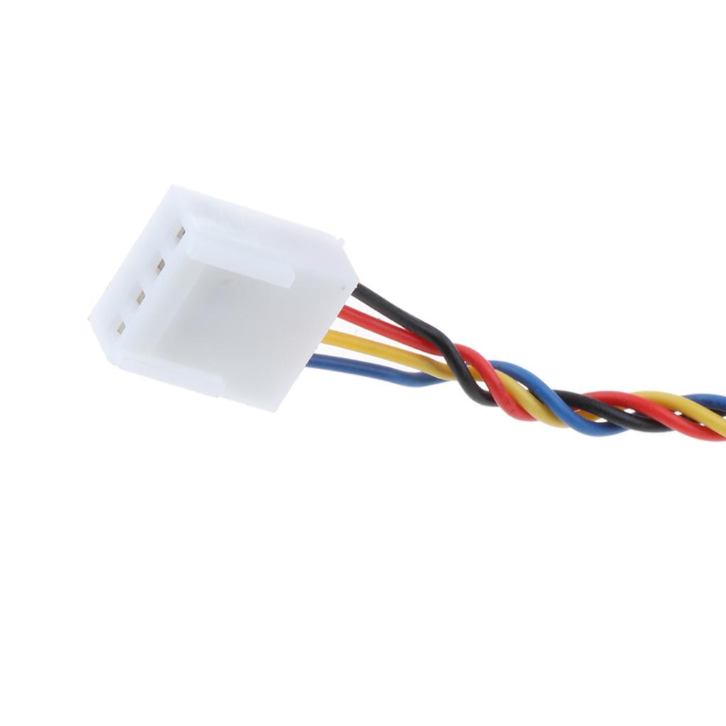 DC 12V Dual-Heatpipes Quiet CPU Cooling Fan 4 Pin Connector Cable Wire, with 12 LED Lights Desktop CPU Cooler