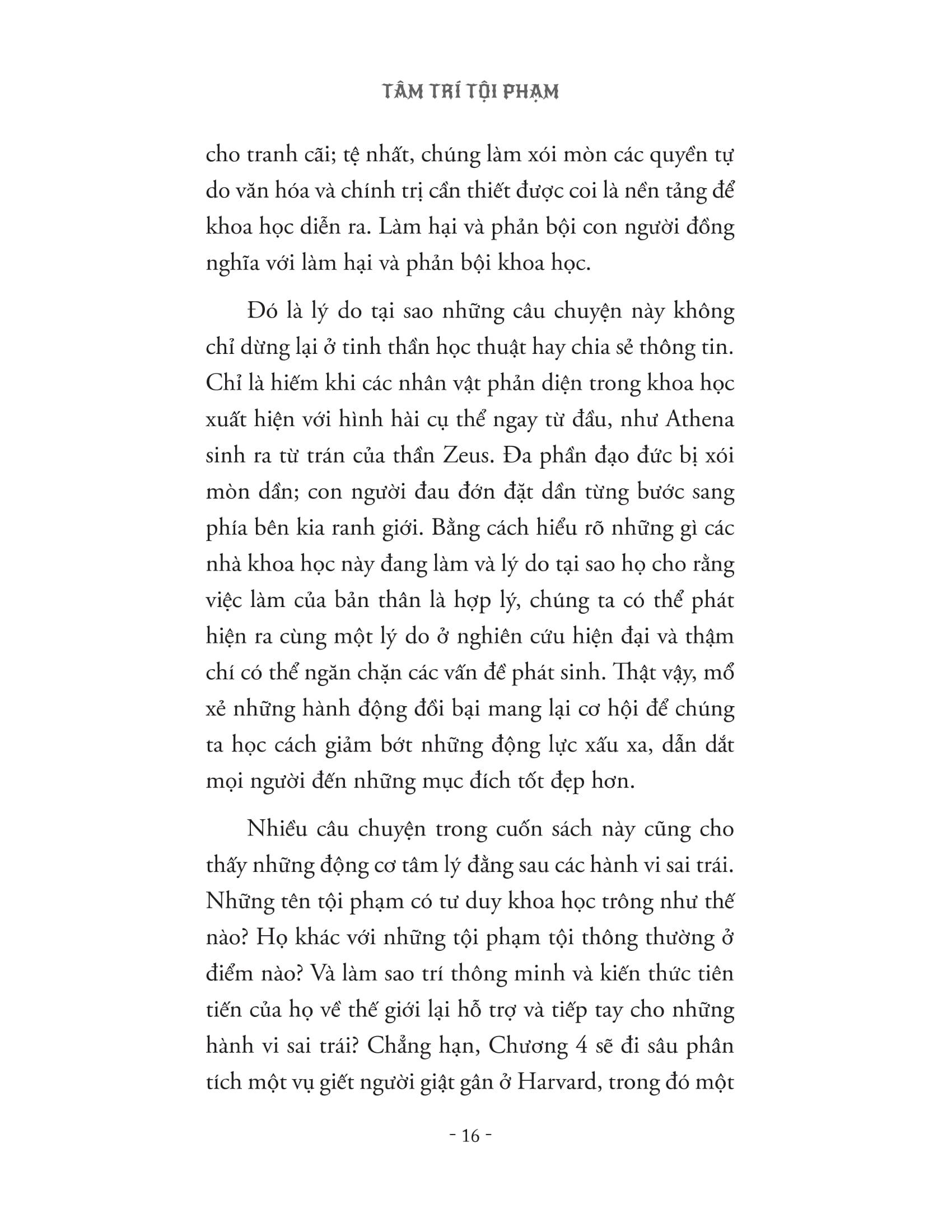 Tâm Trí Tội Phạm
