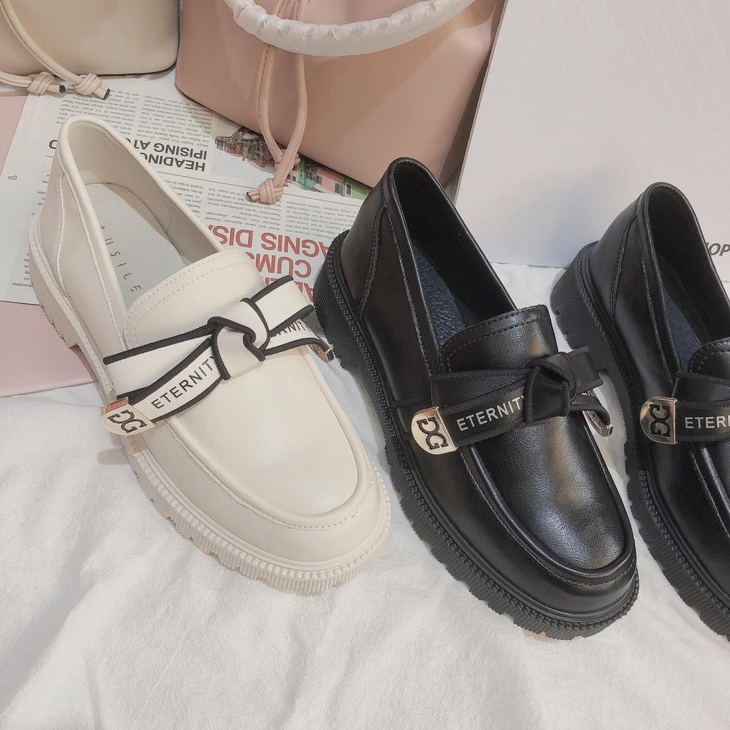 Giày Moka Nữ bệt búp bê Nơ mềm mại xuất dư {Mã Moka} , sz 35-39 .Thóc Store