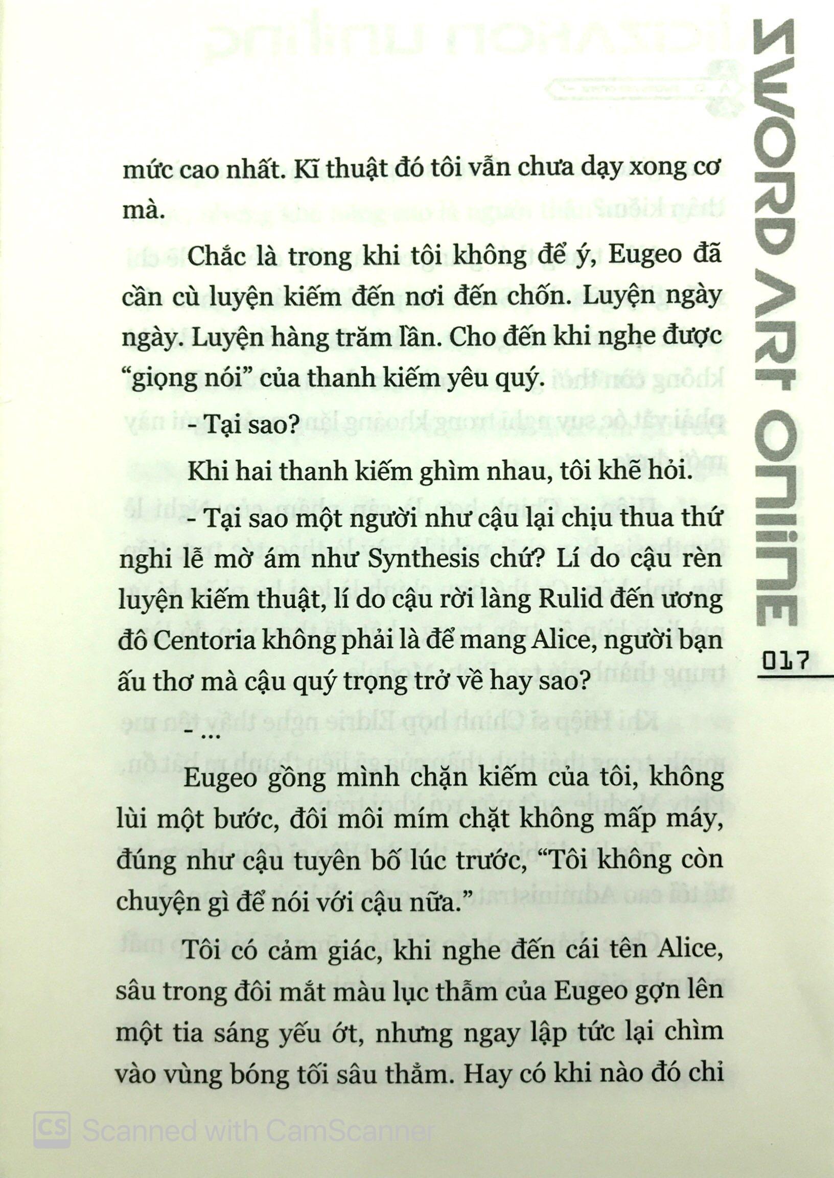 Sách Sword Art Online 014