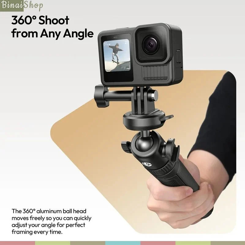 ULANZI MT-90 - Tripod Đa Năng Gọn Nhẹ Tích Hợp Ngàm CKA Quick Release Cho Máy Ảnh, GoPro, Insta360 Và Điện Thoại- hàng chính hãng