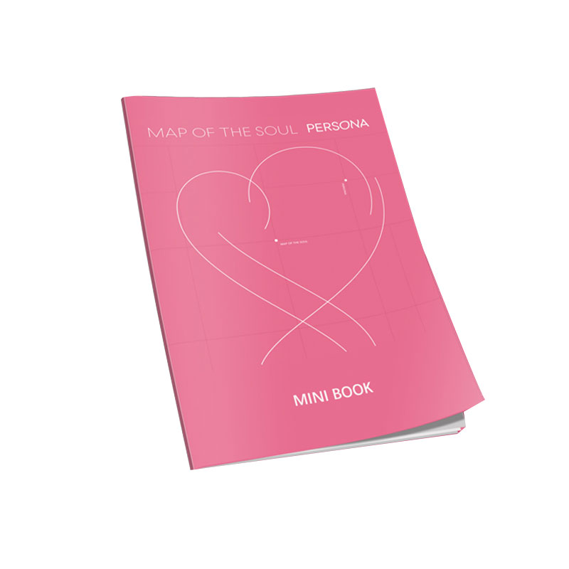 Map of the soul Persona BTS mini book bìa hồng tặng sticker BTS