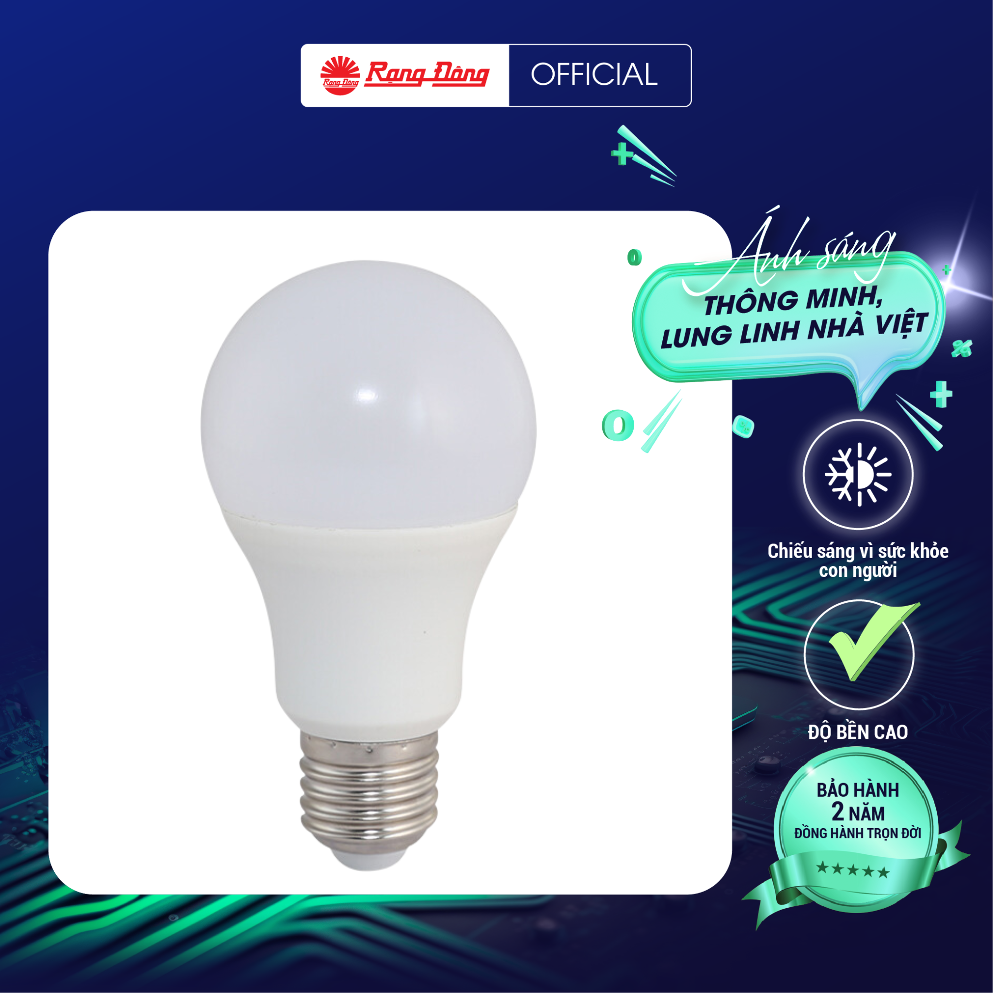 Bóng đèn (LED A60N1 12-24VDC/9W) 6500K SS