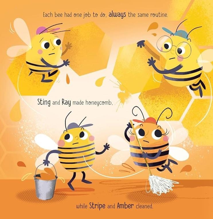 Sách ngoại văn: Picture Books Queen Bee's Day Off