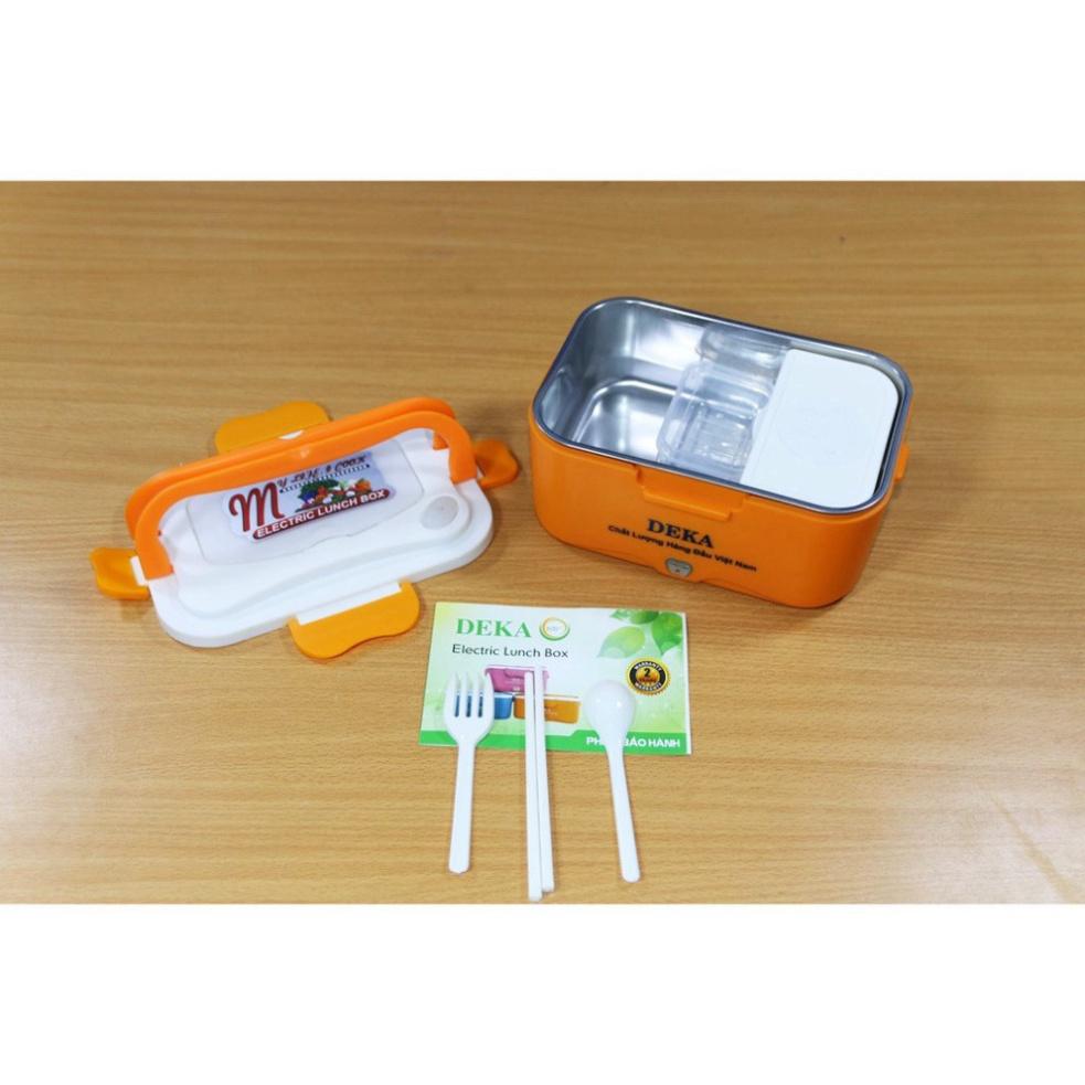 Hộp Đựng Cơm Văn Phòng - Hộp Đựng Cơm Cắm Điện Hâm Nóng - Hộp Đựng Cơm Giữ Nhiệt Cao Cấp, Tặng Kèm Túi Đựng, Đũa, Thìa