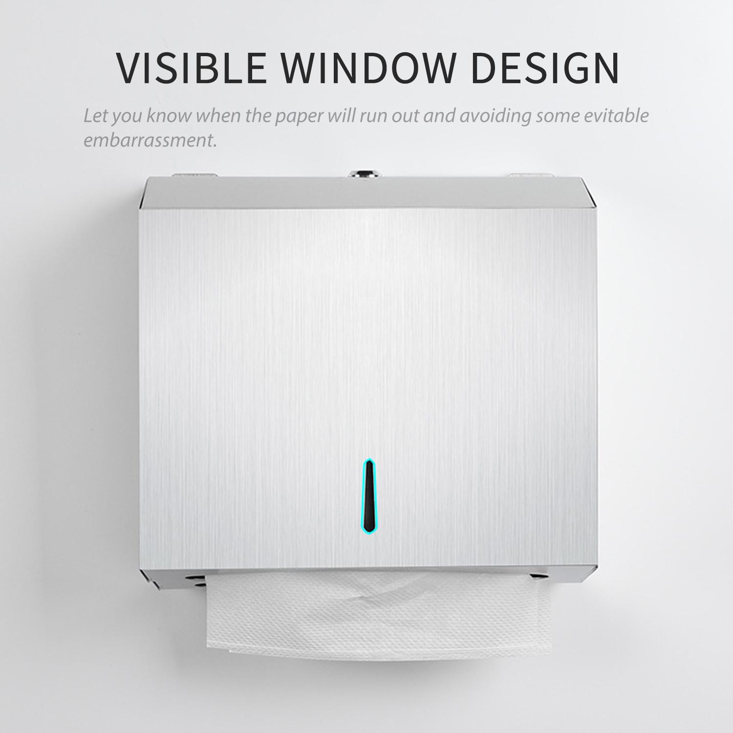 Máy phân phối khăn giấy Treo tường, hộp đựng khăn giấy treo tường