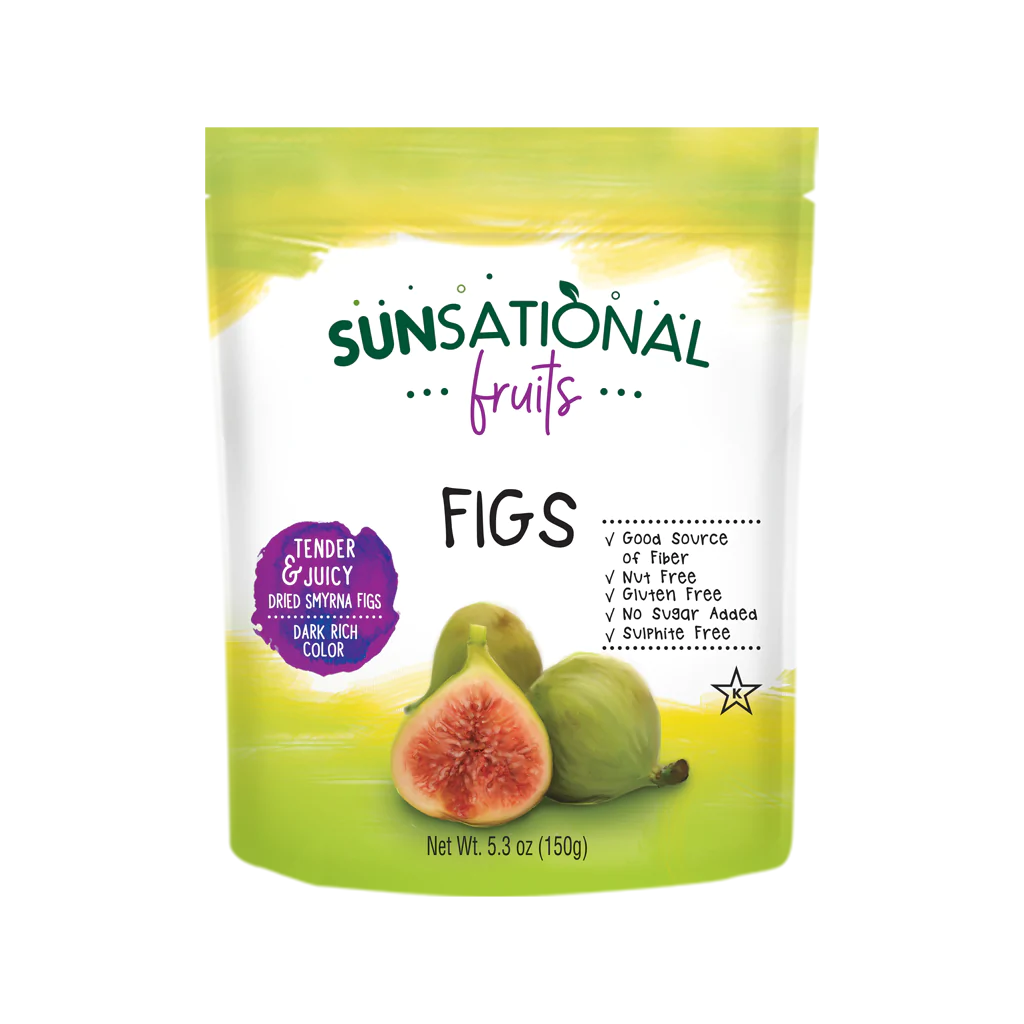 Quả Sung Sấy Khô (150g) - Sunsational Fruits Figs (150g) - không thêm đường, nhiều chất xơ, không chất bảo quản