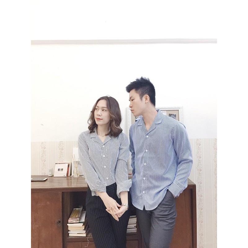 Áo sơmi nam nữ - Camp Collar Shirt