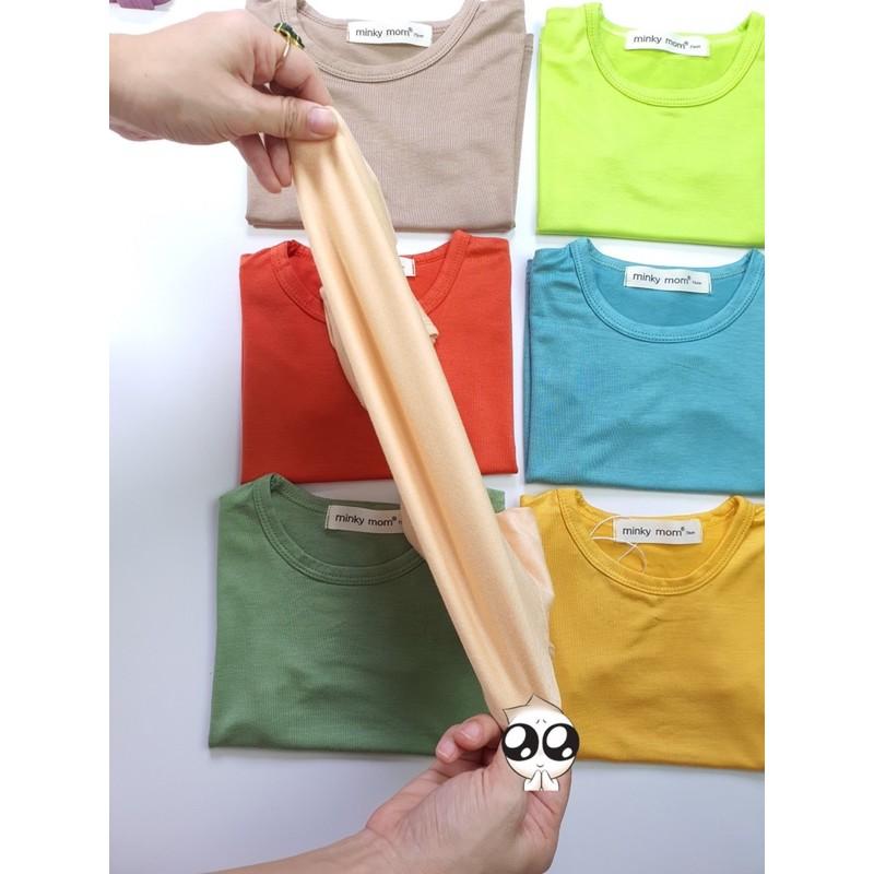 BỘ TRƠN CỘC TAY THUN LẠNH SIZE ĐẠI CHO BÉ TỪ 19-26KÍ