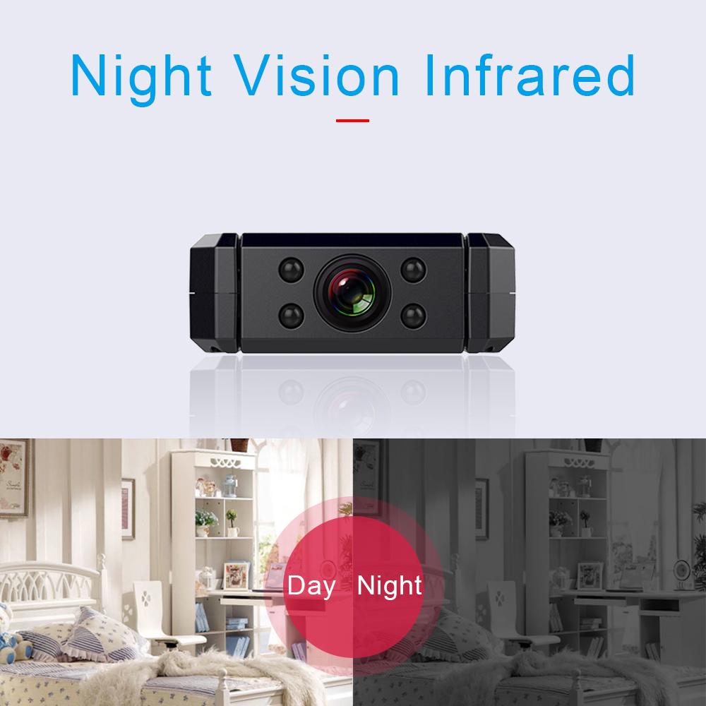 MD90 MINI CAMCORDER 1080p Camera Vision Night Sport Outdoor Voice Video Recorder Hành động HD WiFi Cam Recorder Màu sắc: MD90 với WiFi