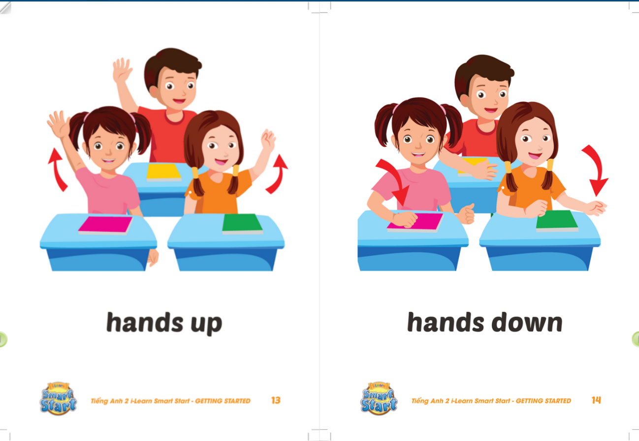 [E-BOOK] Tiếng Anh 2 i-Learn Smart Start Bộ tranh hình
