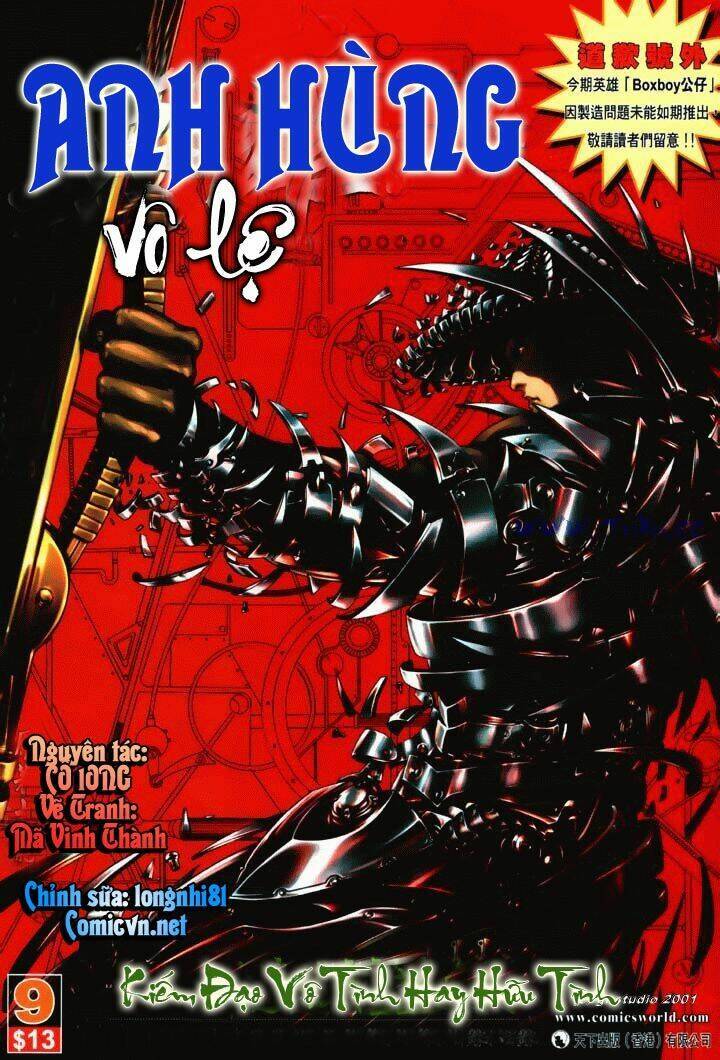 anh hùng vô lệ chapter 9 1