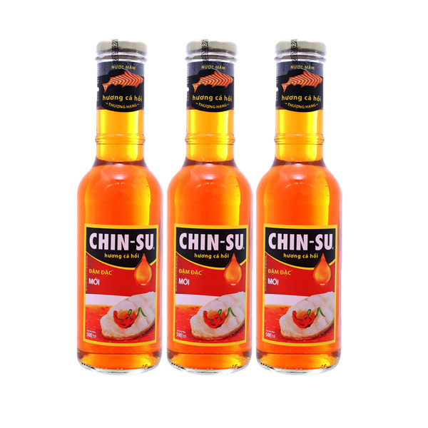 Nước mắm Chinsu hương cá hồi chai 500ml