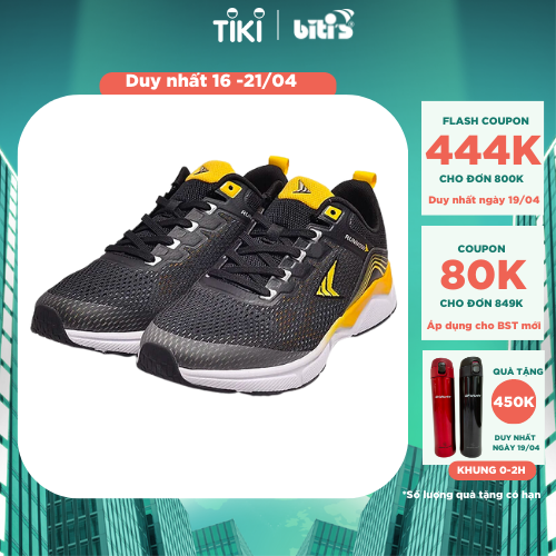 Giày Chạy Bộ Nam Biti's Hunter Running Yellow DSMH10000VAG