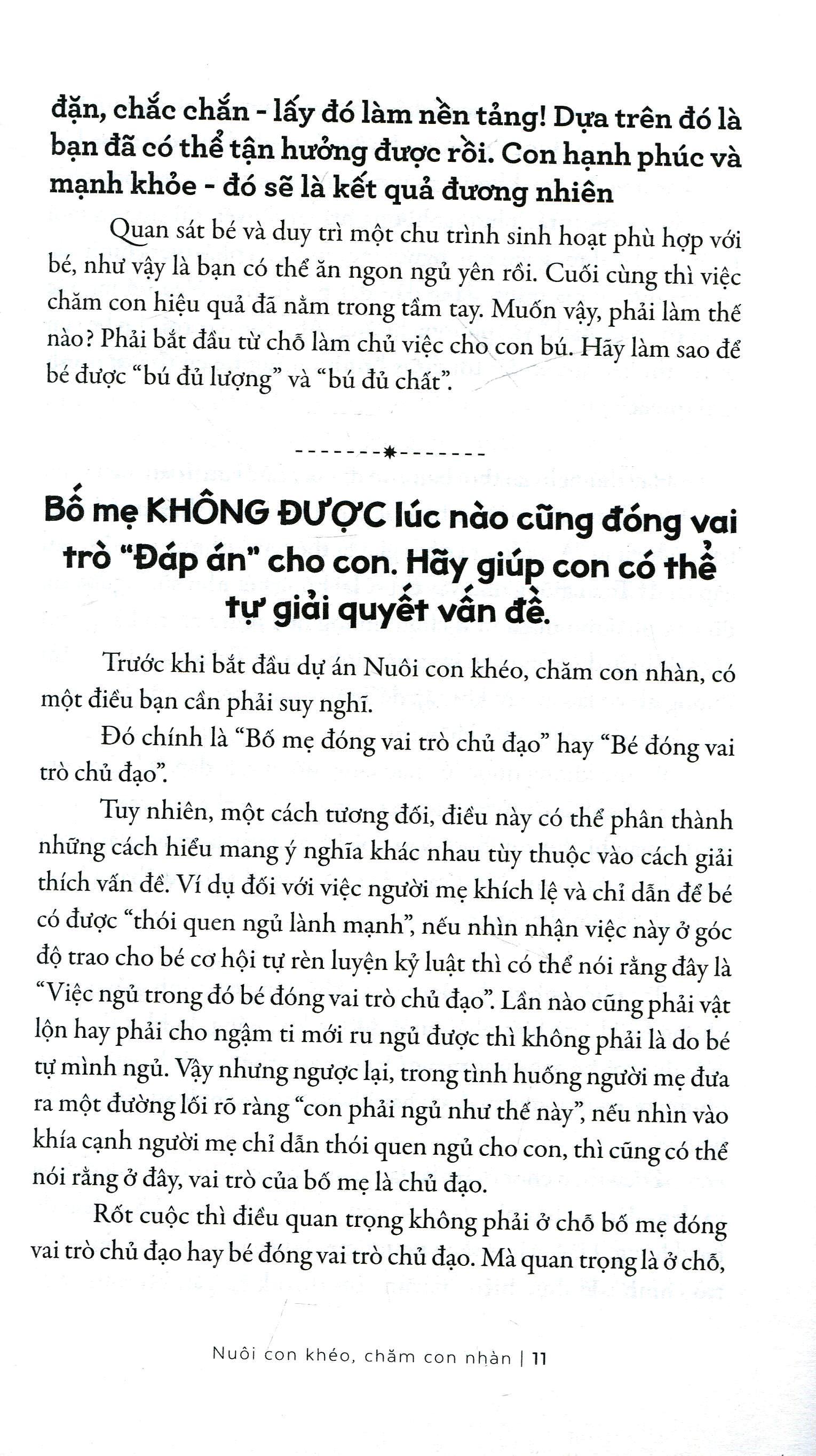 Nuôi Con Khéo, Chăm Con Nhàn