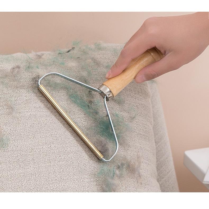 Portable Lint Remover Pet Hair Remover Brush Manual Lint Roller Sofa Clothes Cleaning Lint Brush Fuzz Fabric Shaver Brush Tool