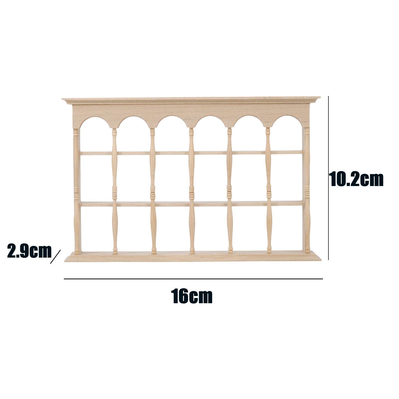 1/6 Organizer Shelf Miniature Furniture Micro Landscape Props for Dollhouse