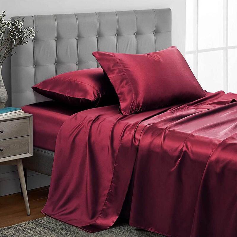 BỘ GA GỐI PHI LỤA - ÔM DÂY KHOÁ -KHỔ VẢI LỚN đủ size