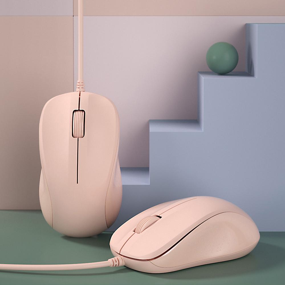 Chuột Chơi Game Có dây Mouse Game Mause Ergonomic 3 Phím Chuột Dành Cho HP Laptop Máy Tính Xách Tay MÁY TÍNH Game Thủ Chuột Hồng Cô Gái Người Phụ Nữ magic Mouse