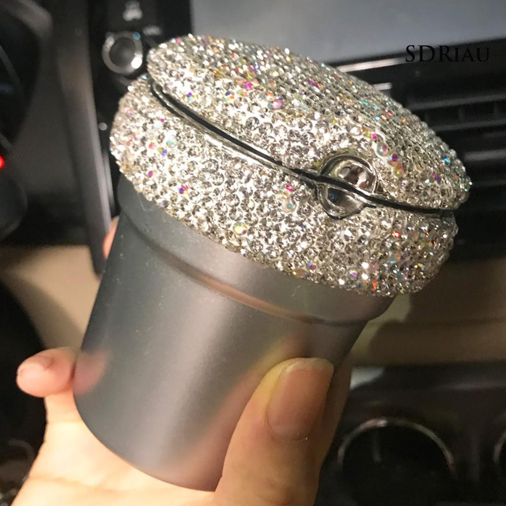 Cốc Gạt Tàn Thuốc Có Đèn Led Đa Năng Tiện Dụng Cho Xe Ô Tô