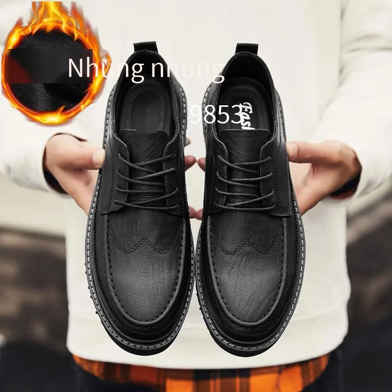 Đảm bảo chất lượng giày da ngoài trời đôi giày phù hợp với giày lưới màu đỏ giày làm việc khử mùi