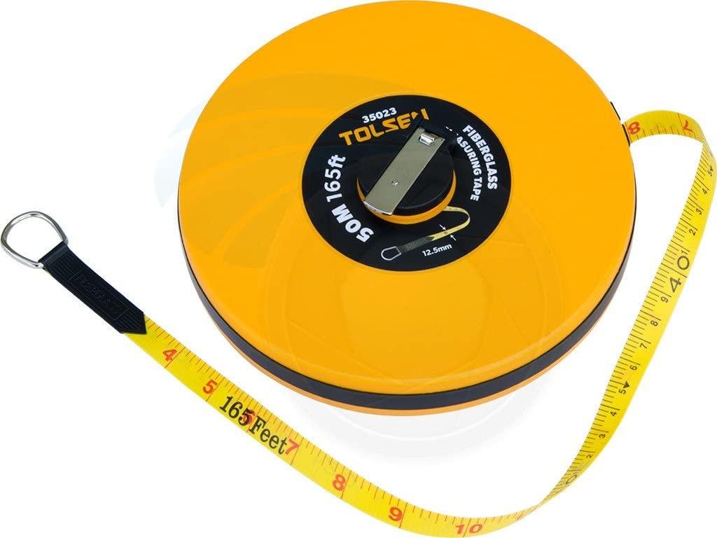 THƯỚC DÂY NHỰA 20M,30M,50M *12.5mm TOLSEN 35020, 35022 , 35023- HÀNG CHÍNH HÃNG