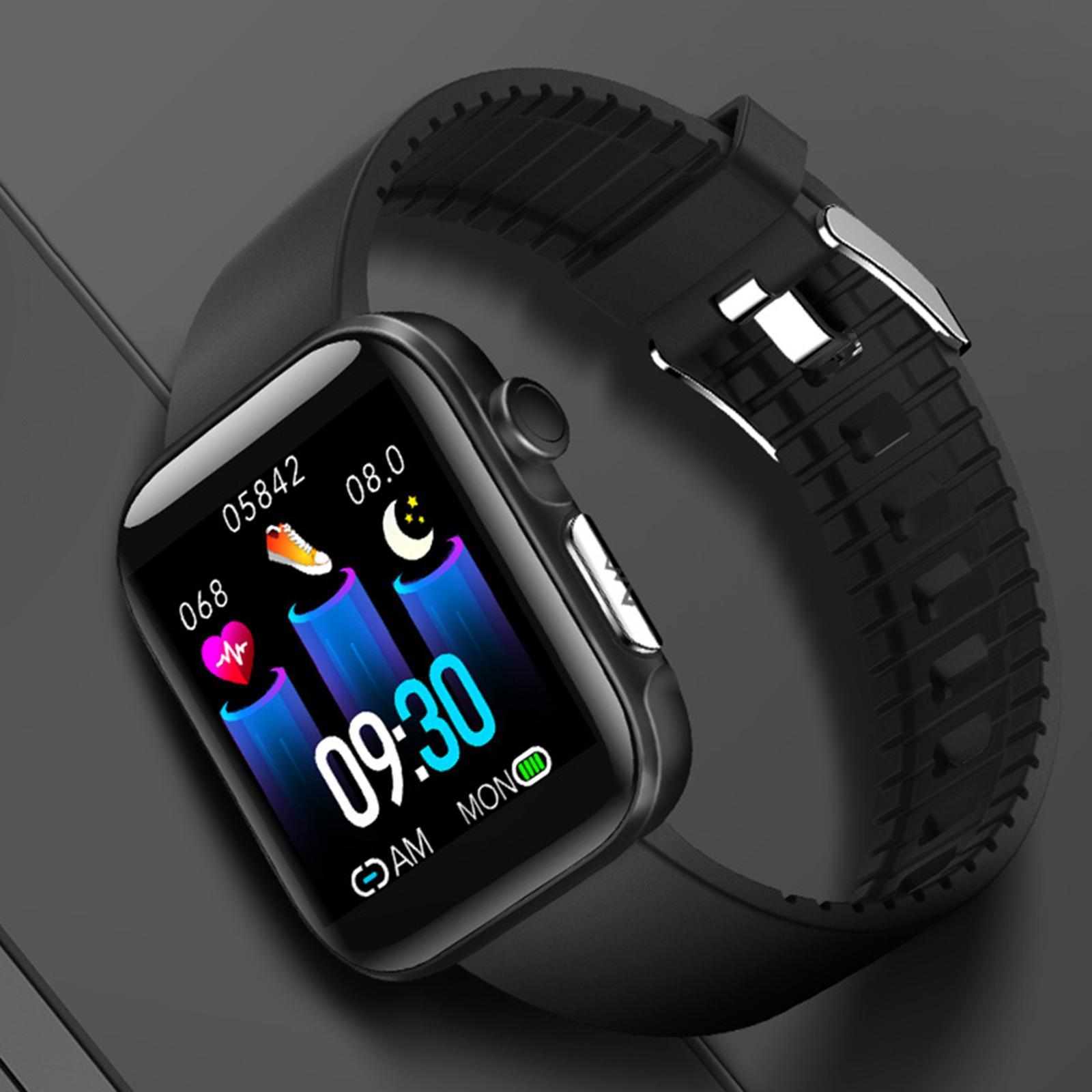 1.54" Bluetooth Monitor Smart Watch Bracelet Pedometer GT2 Black