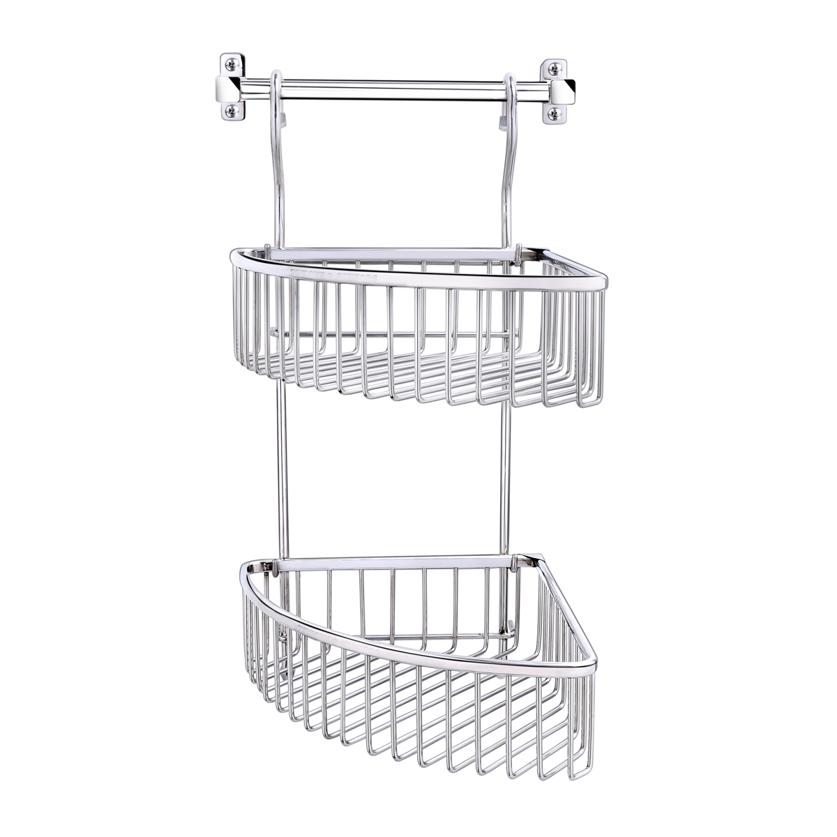 Kệ lưới góc 2 tầng treo inox 304 TOVASHU G2T