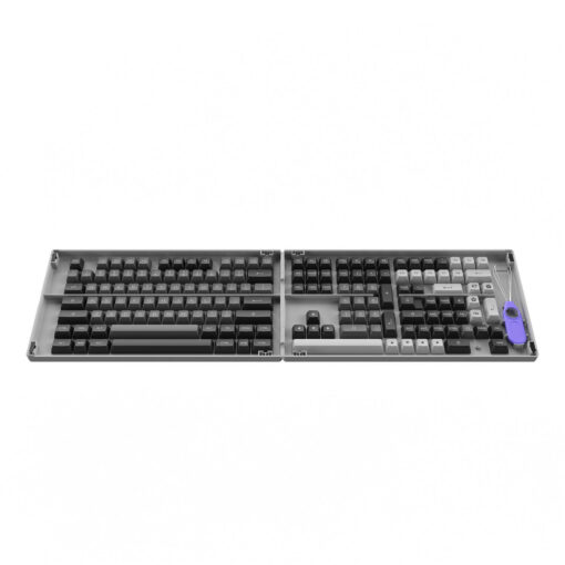Keycap cho Bàn Phím Cơ AKKO Hàng Chính Hãng Black & Sliver ASA Profile | EZPC