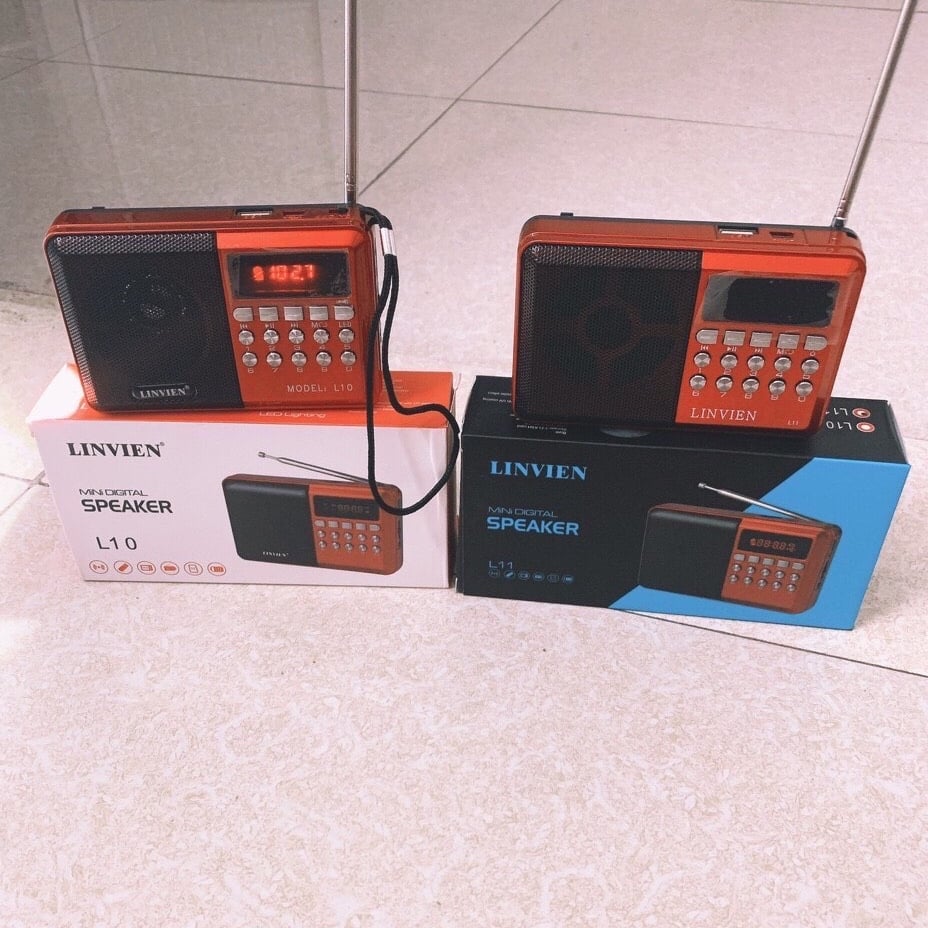 Máy nghe nhạc, Máy Radio FM, máy nghe kinh phật SPEAKER L10 - Hàng Chính Hãng