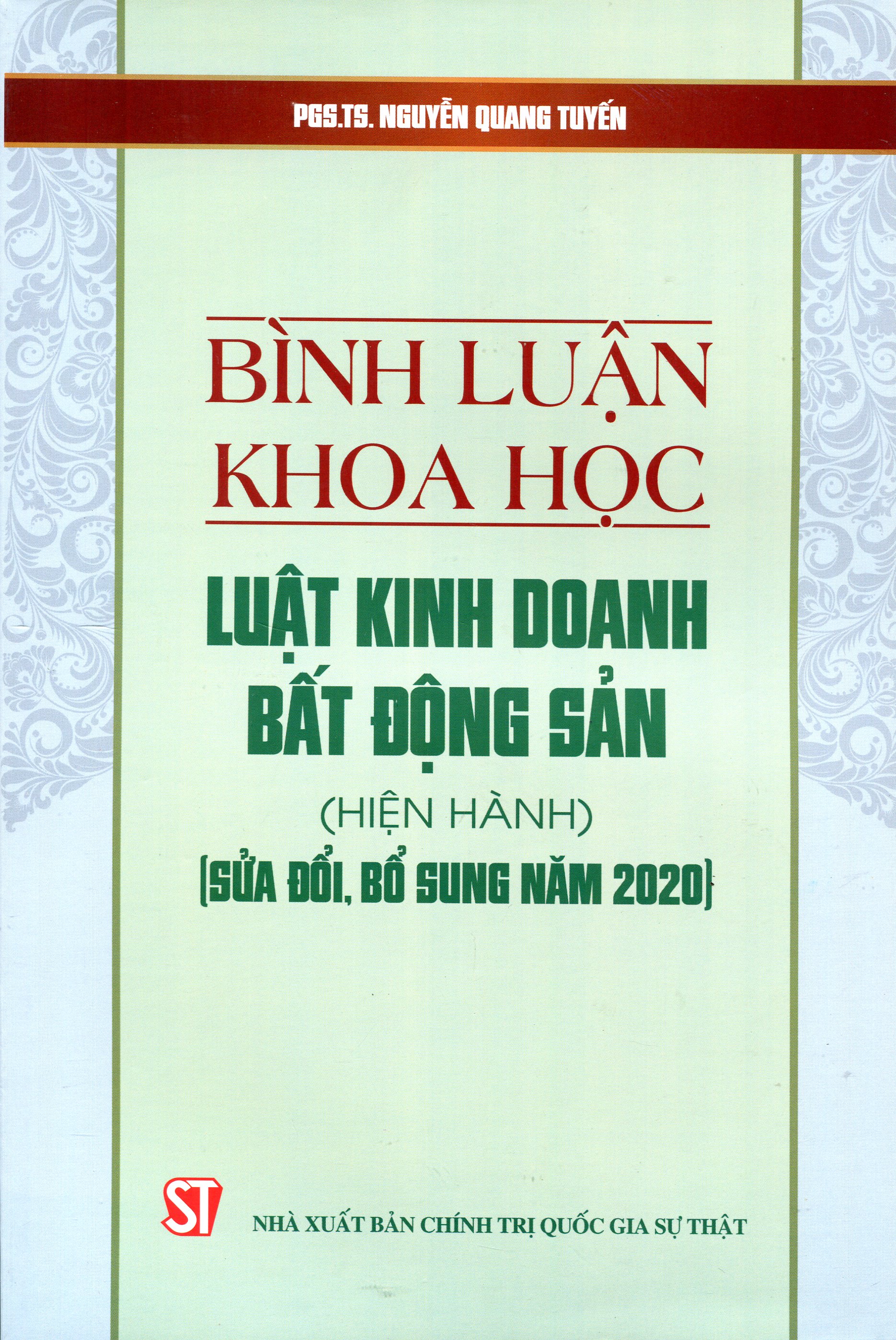 Bình luận khoa học Luật Kinh doanh bất động sản