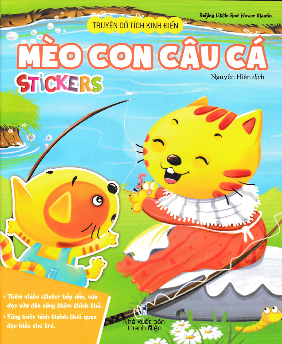 Truyện Cổ Tích Kinh Điển - Mèo Con Câu Cá: Stickers