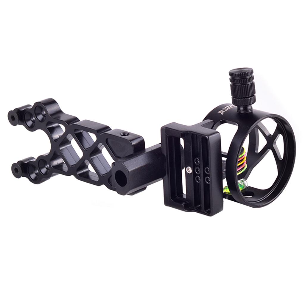 Adjustable Bow Sight 5 Pin Compound Bow Aim Night visible Trainer