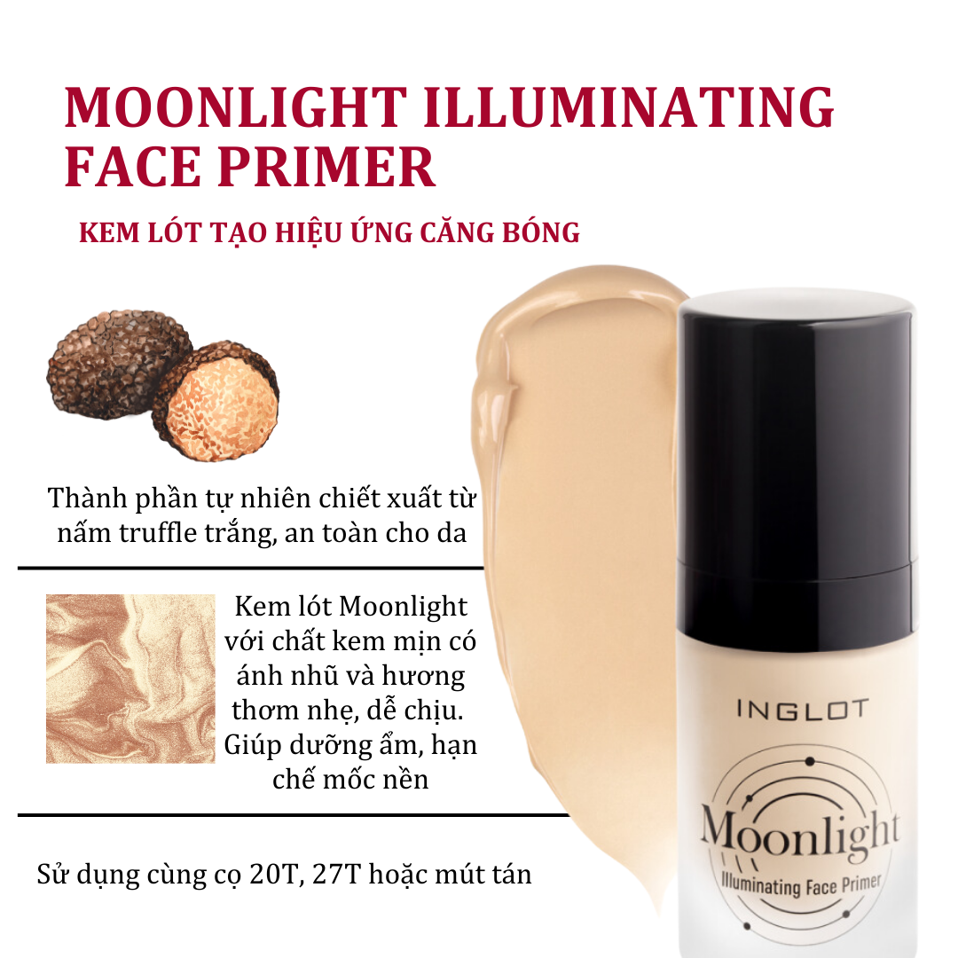 Kem lót có nhũ Moonlight INGLOT