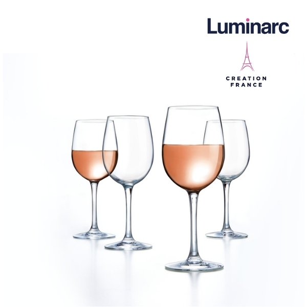 Bộ 4 Ly Rượu Vang Thuỷ Tinh Luminarc World Wine 350ml - LUWOE5979