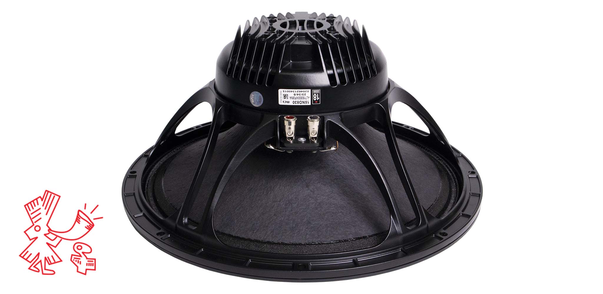 15ND830 Củ loa Bass 15inch - 4 tấc Neodymium 450W 4/8Ω 18 Sound-HÀNG CHÍNH HÃNG
