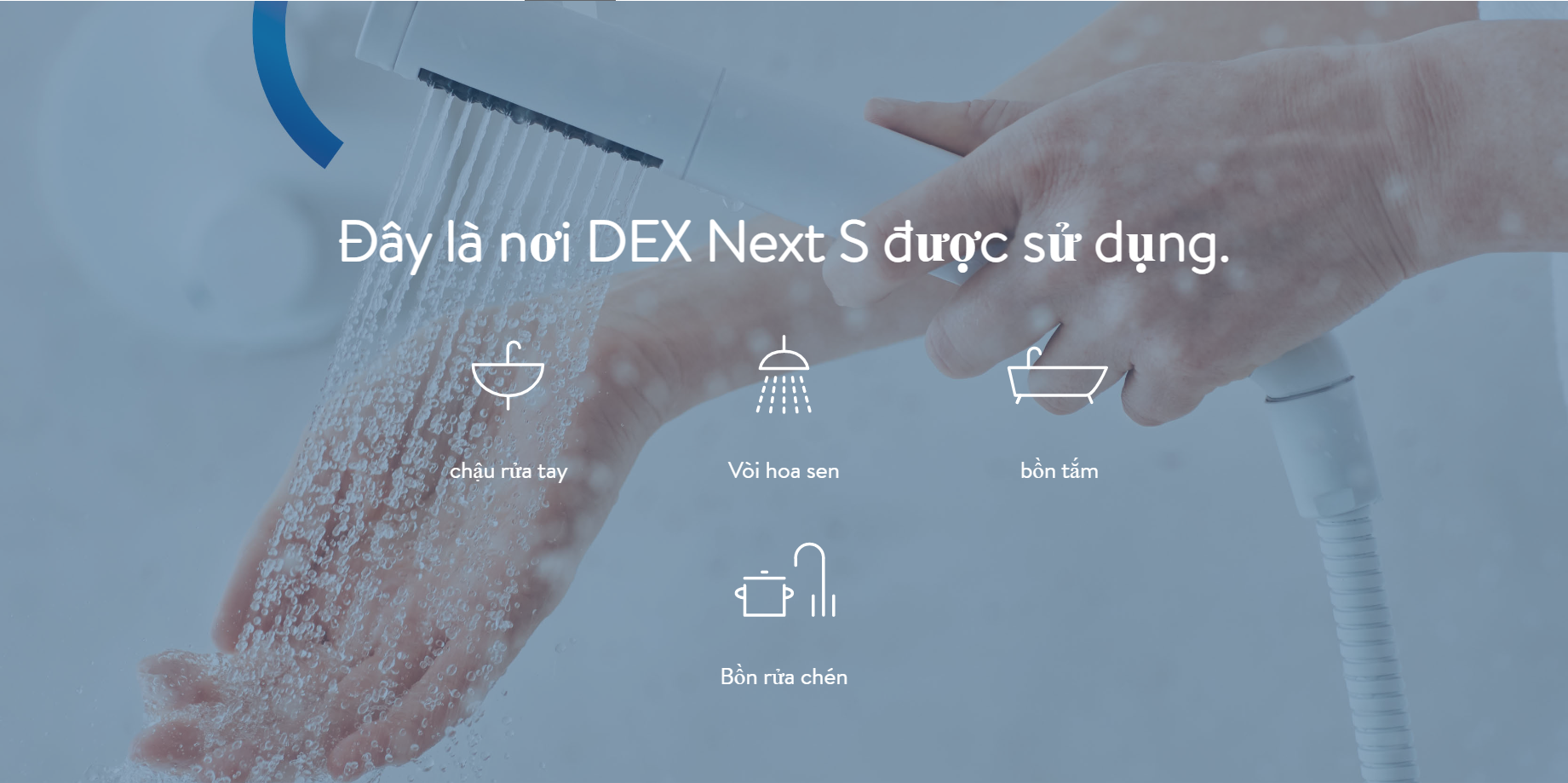 Máy nước nóng tức thì E-Comfort DEX Next S - Hàng chính hãng