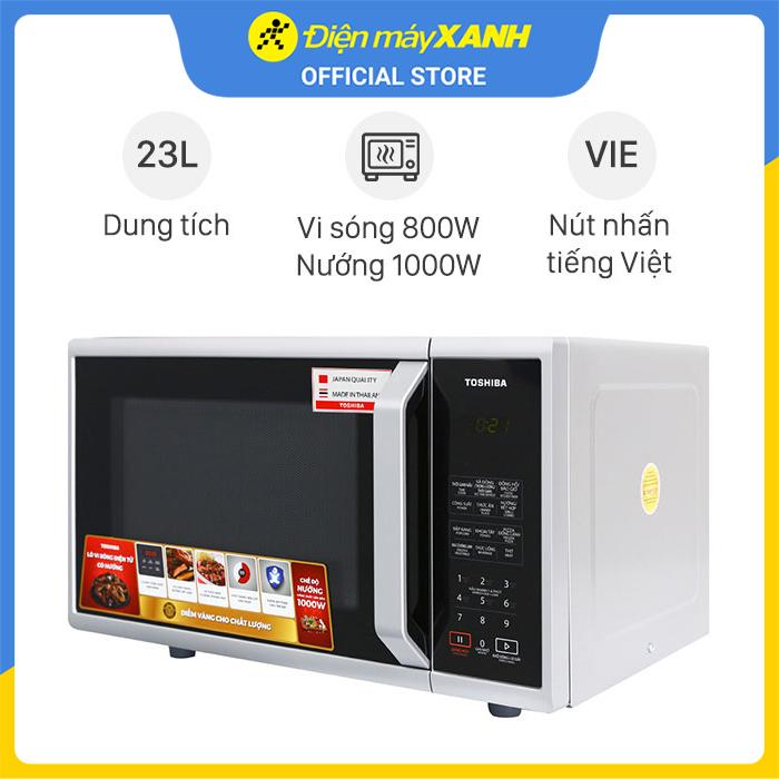 Lò vi sóng có nướng Toshiba ER-SGS23VN 23 lít - Hàng chính hãng