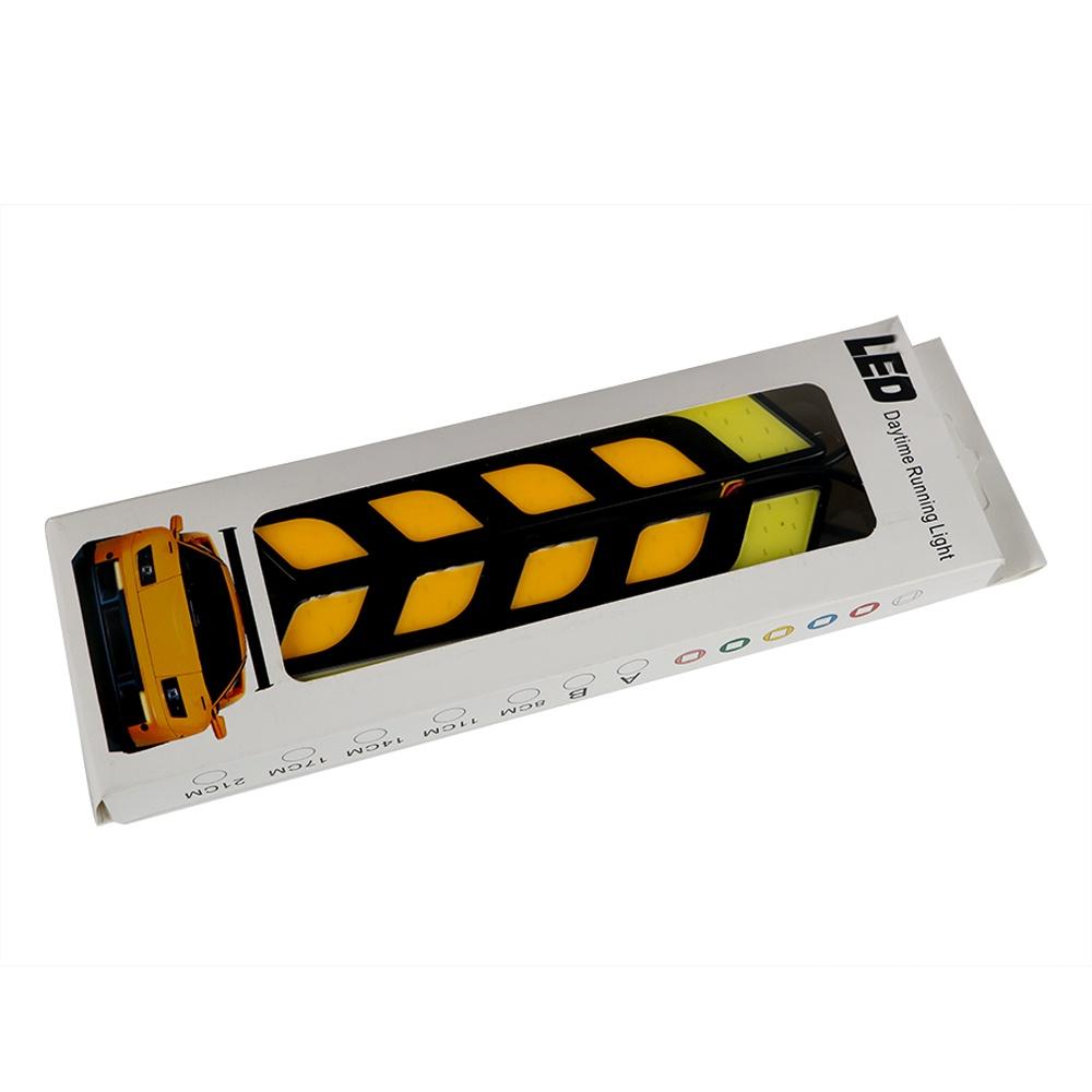 Set 2 đèn LED DRL siêu sáng chống sương mù chạy ban ngày cho xe hơi
