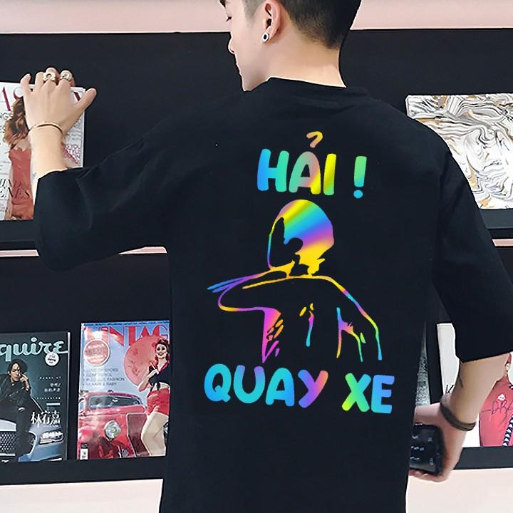 Áo Thun Nam Nữ Phản Quang Bảy Màu Nhiều Mẫu, Cá Tính, Giá Rẻ, Hình In To Đep Tỏa Sáng Thu Hút Ánh Nhìn