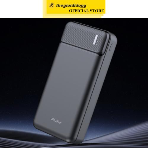 Pin sạc dự phòng Polymer 20000mAh 10.5W AVA+ Q7 - Hàng Chính Hãng