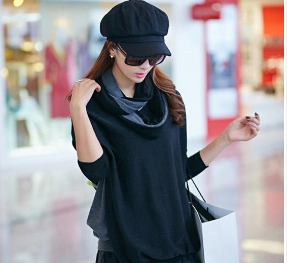 Mũ bê rê có vành phong cách Hàn nón nồi nỉ thời trang