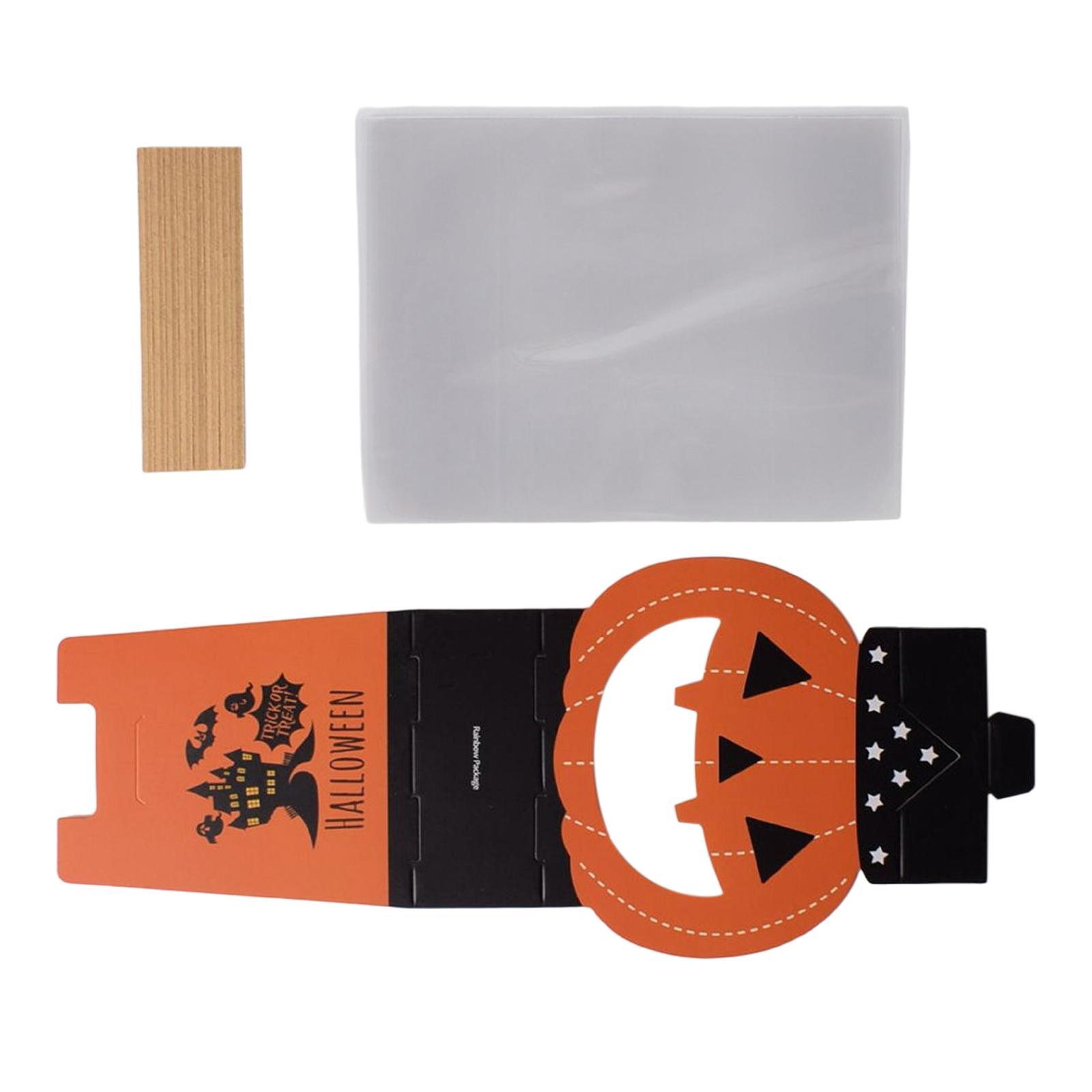 8x Halloween Candy Boxes Gift Boxes cake Bakery Party Favors Muffin