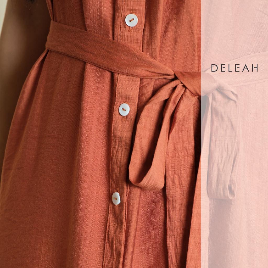Đầm suông đai rời De Leah