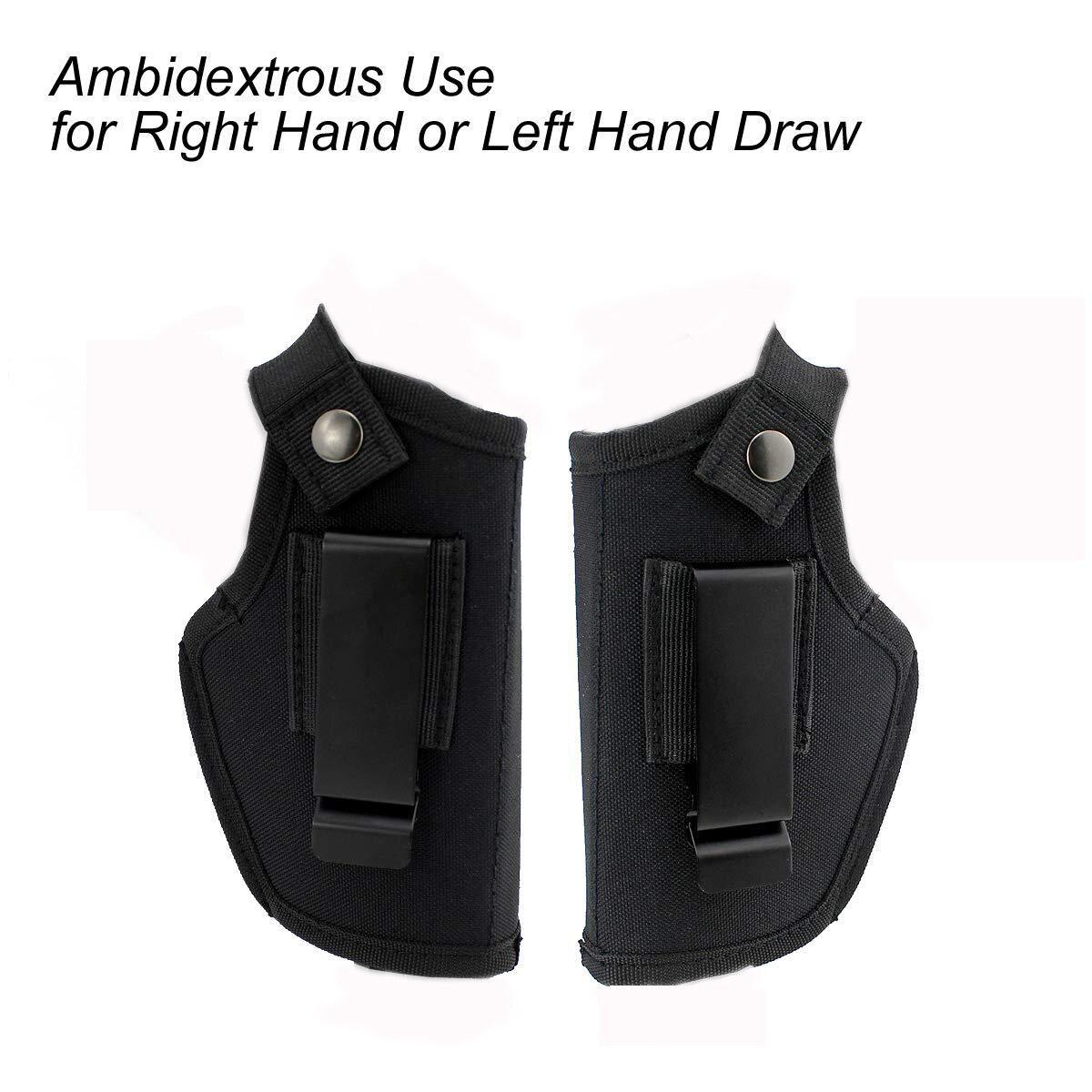 Bao da che giấu mang theo đai bao da kim loại clip nylon trái và bên phải bao da bao da súng súng có kích thước khác nhau thiết bị ngoài trời